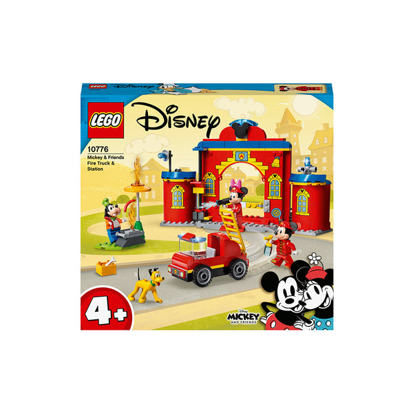 LEGO® ǀ Disney Mickey and Friends – Mickey & Friends Fire Truck & Station Building Kit 10776