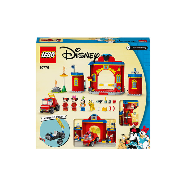 LEGO® ǀ Disney Mickey and Friends – Mickey & Friends Fire Truck & Station Building Kit 10776