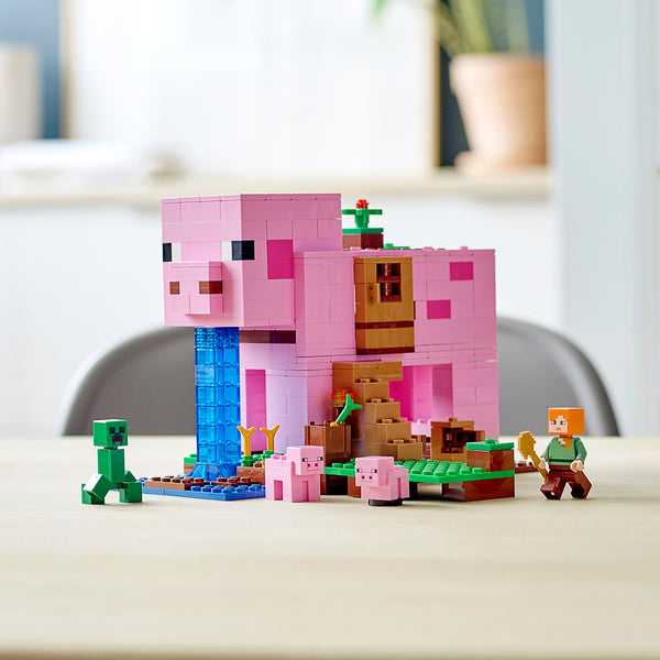 LEGO® Minecraft™ The Pig House Building Kit 21170