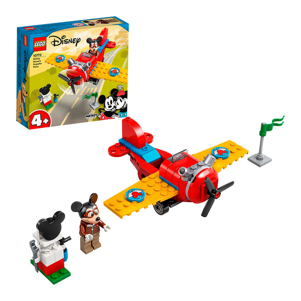 LEGO® ǀ Disney Mickey and Friends Mickey Mouse’s Propeller Plane Building Kit 10772