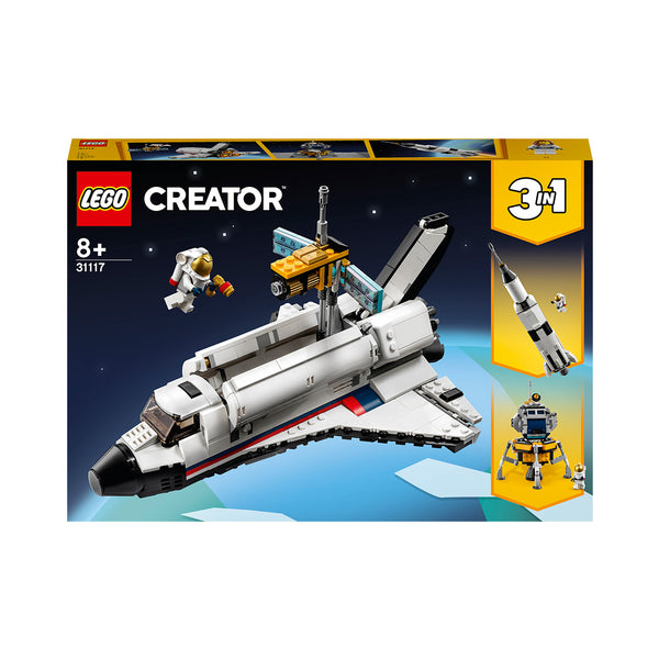 LEGO® Creator 3in1 Space Shuttle Adventure Building Kit 31117