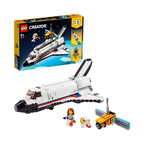 LEGO® Creator 3in1 Space Shuttle Adventure Building Kit 31117