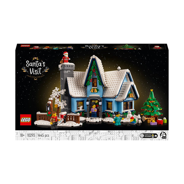 LEGO® ICONS Santa’s Visit Building Kit 10293