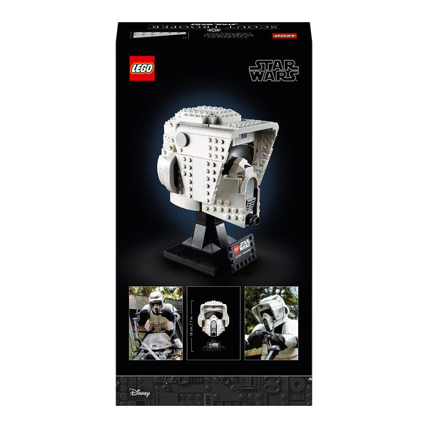 LEGO® Star Wars™ Scout Trooper™ Helmet Collectible Building Kit 75305