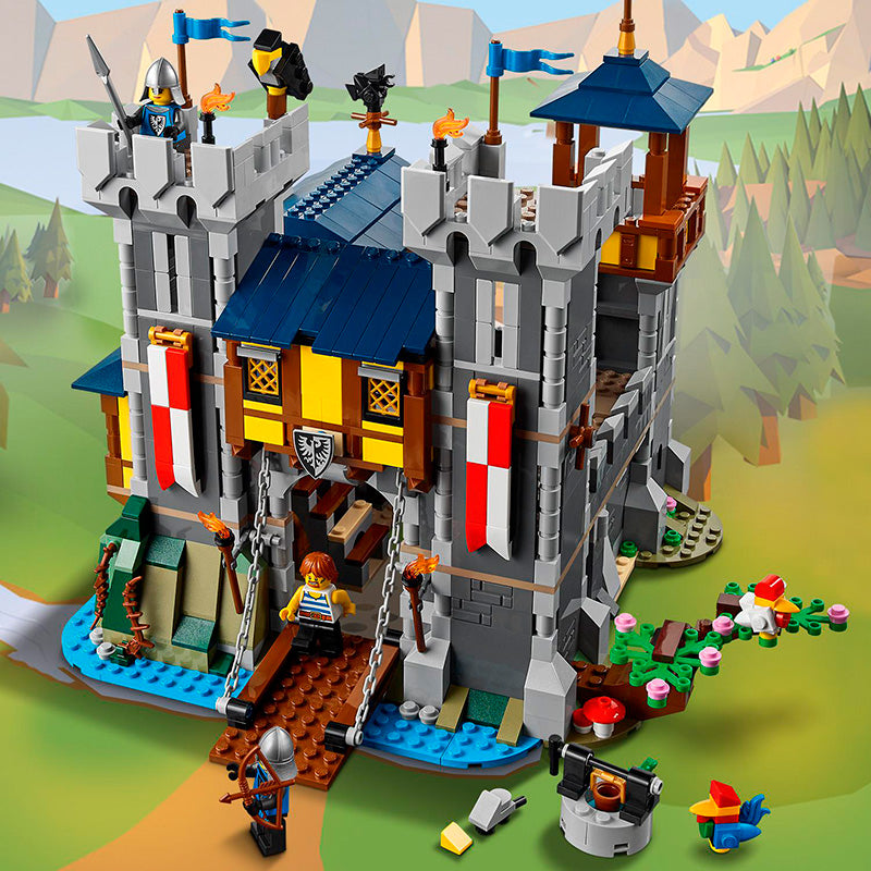 Creator 3-in-1 newest Medieval Castle