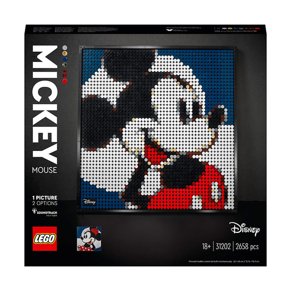 LEGO® Art ǀ Disney’s Mickey Mouse Building Kit 31202