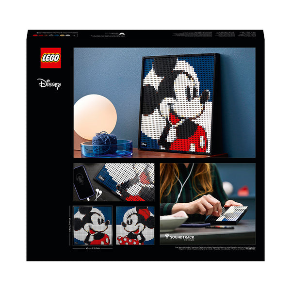 LEGO® Art ǀ Disney’s Mickey Mouse Building Kit 31202