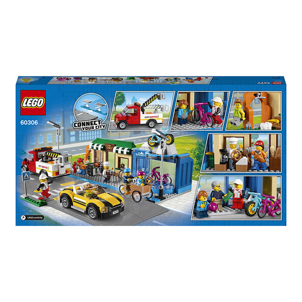 LEGO® City Shopping Street Building Kit 60306