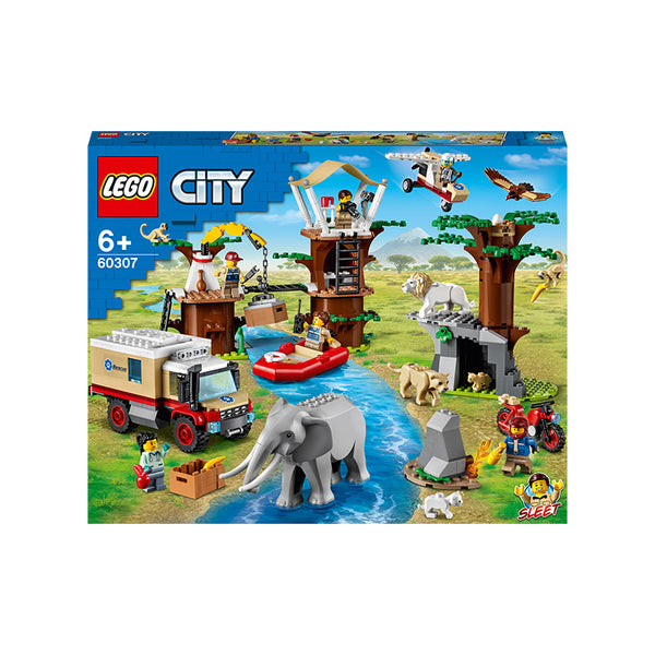 LEGO® City Wildlife Rescue Camp Building Kit 60307