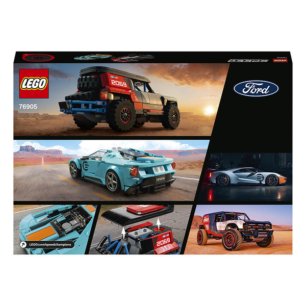 LEGO® Speed Champions Ford GT Heritage Edition and Bronco R Building Kit 76905