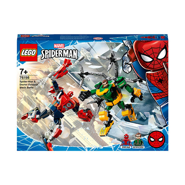 LEGO® Marvel Spider-Man: Spider-Man & Doctor Octopus Mech Battle Building Kit 76198