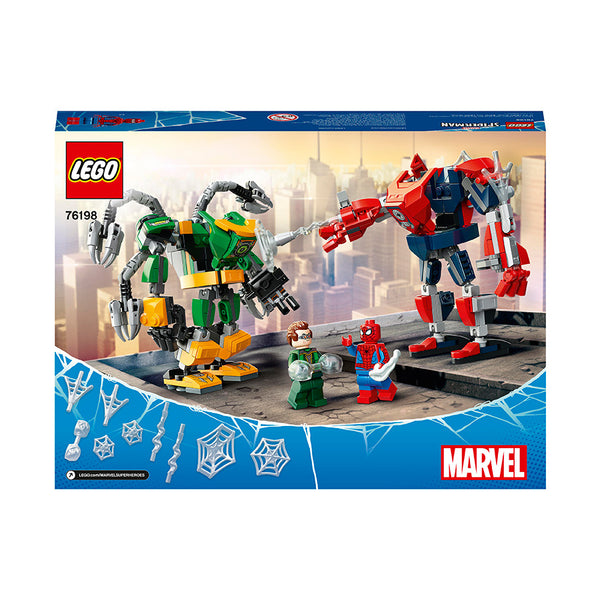 LEGO® Marvel Spider-Man: Spider-Man & Doctor Octopus Mech Battle Building Kit 76198