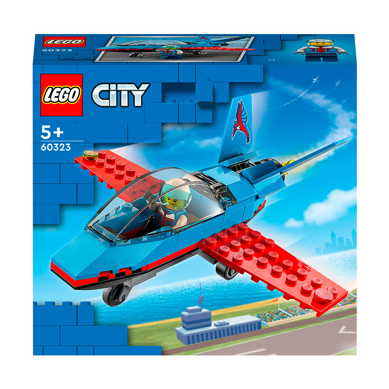 LEGO® City Stunt Plane Building Kit 60323 | Importatoy