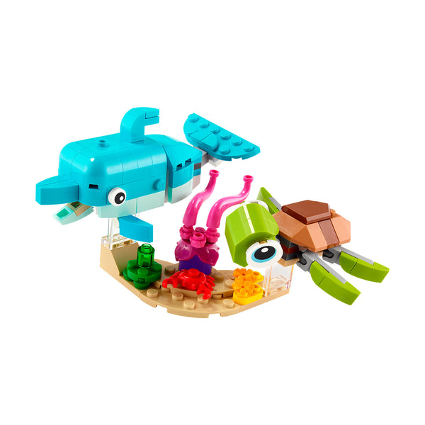 LEGO® CREATOR 3-in-1 Dolphin and Turtle 31128