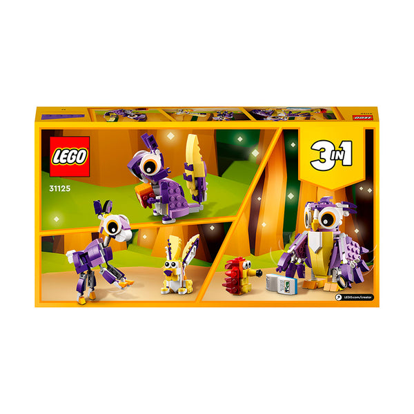 LEGO® Creator 3in1 Fantasy Forest Creatures Building Kit 31125