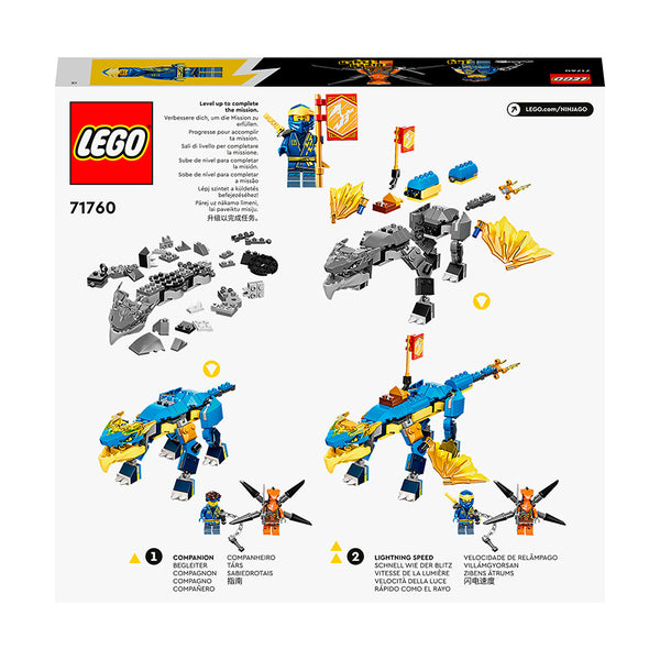 LEGO® NINJAGO® Jay’s Thunder Dragon EVO Building Kit 71760