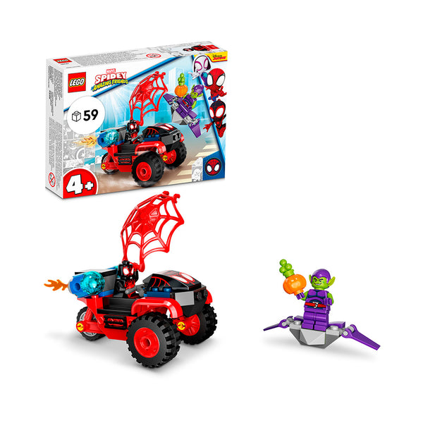 LEGO® Marvel Spidey And His Amazing Friends Miles Morales: Spider-Man’s Techno Trike 10781