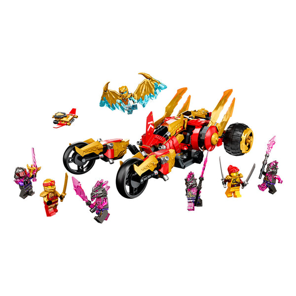 LEGO® NINJAGO® Kai’s Golden Dragon Raider Building Kit 71773