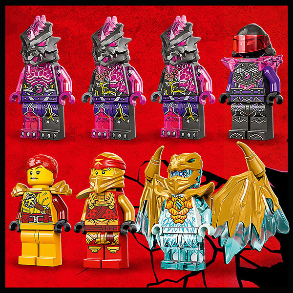 LEGO® NINJAGO® Kai’s Golden Dragon Raider Building Kit 71773