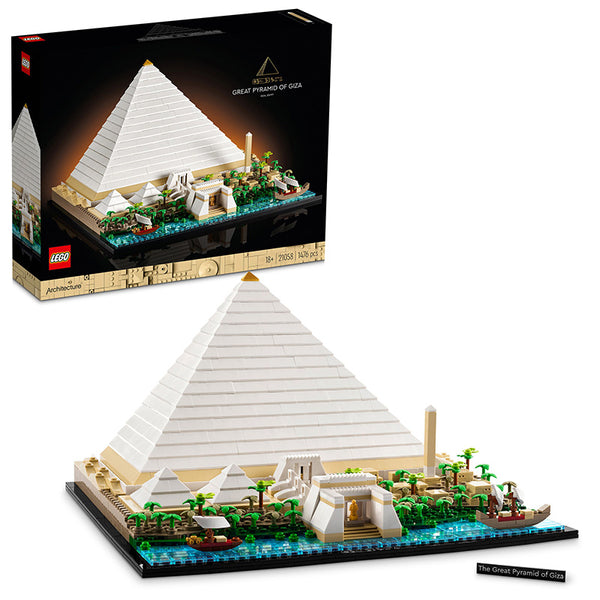 LEGO® Architecture Great Pyramid of Giza Building Kit 21058