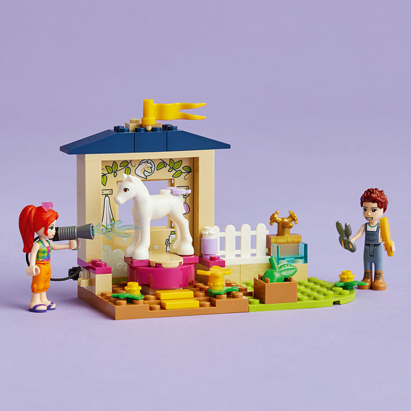 LEGO® Friends Pony-Washing Stable Building Kit 41696