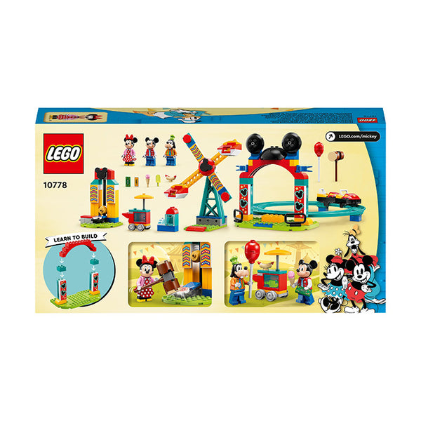 LEGO® Disney Mickey and Friends – Mickey, Minnie and Goofy’s Funfair Fun 10778