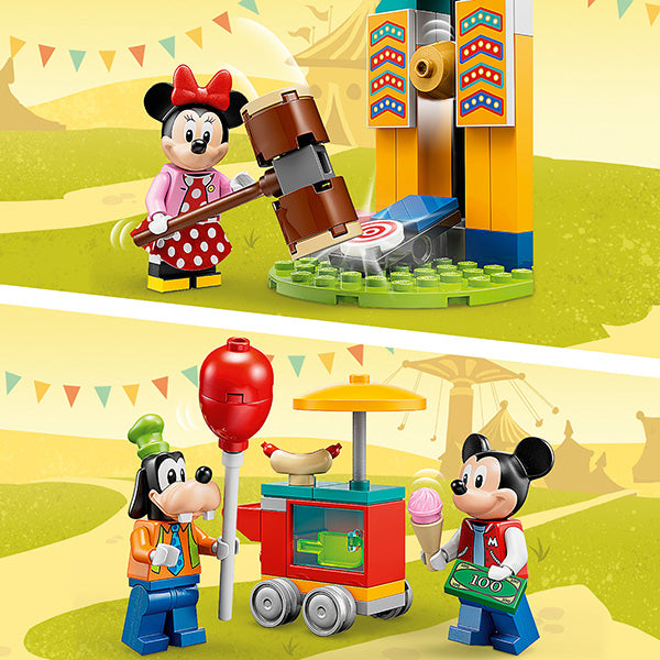 LEGO® Disney Mickey and Friends – Mickey, Minnie and Goofy’s Funfair Fun 10778