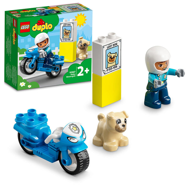 LEGO® DUPLO® Rescue Police Motorcycle 10967 Building Toy