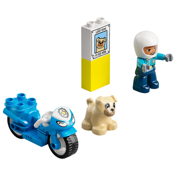 LEGO® DUPLO® Rescue Police Motorcycle 10967 Building Toy