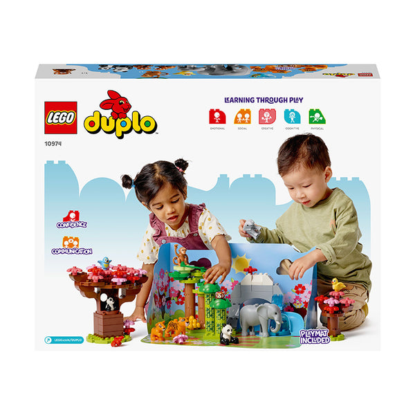 LEGO® DUPLO® Wild Animals of Asia Building Toy 10974