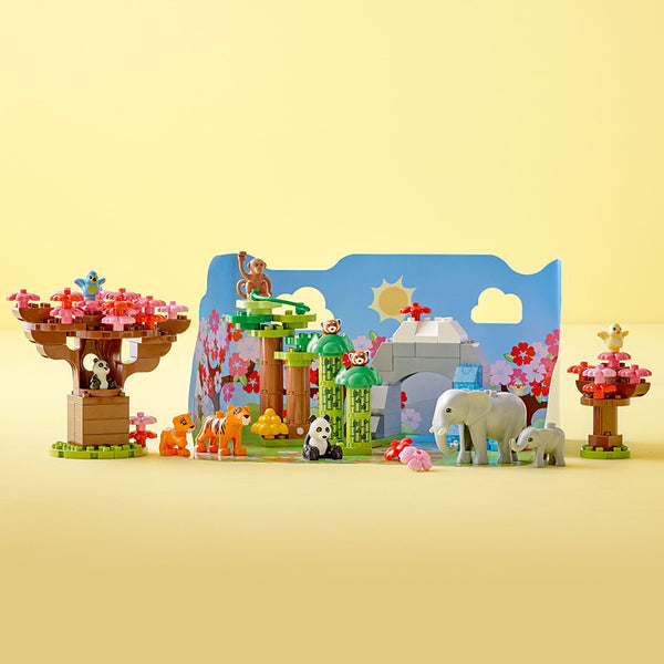 LEGO® DUPLO® Wild Animals of Asia Building Toy 10974