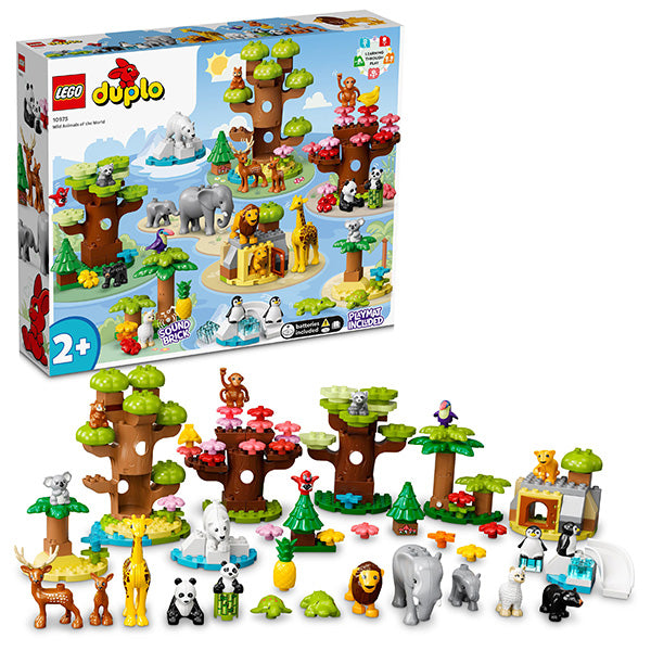 LEGO® DUPLO® Wild Animals of the World Building Toy 10975