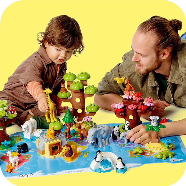 LEGO® DUPLO® Wild Animals of the World Building Toy 10975