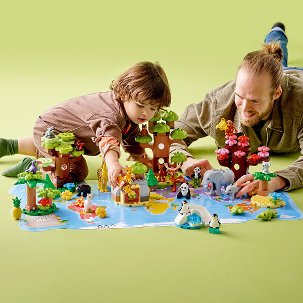 LEGO® DUPLO® Wild Animals of the World Building Toy 10975