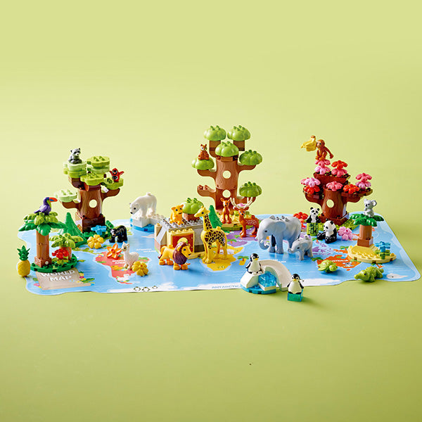 LEGO® DUPLO® Wild Animals of the World Building Toy 10975