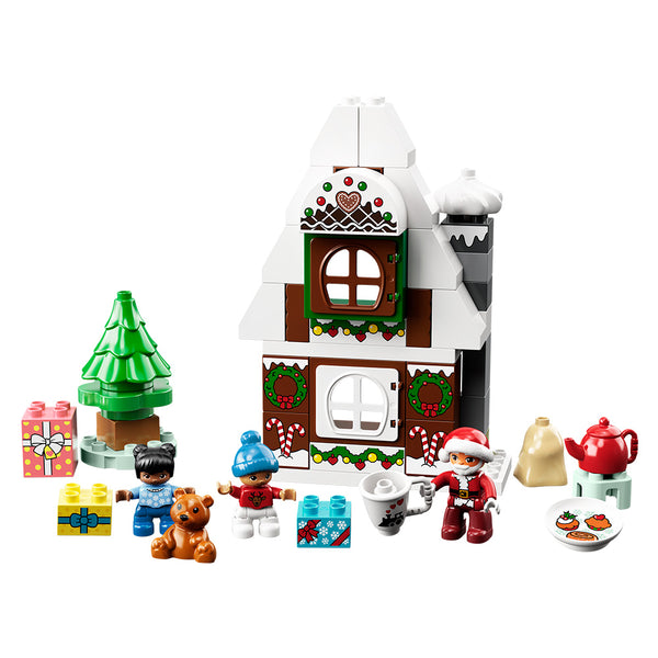 LEGO® DUPLO® Santa's Gingerbread House Building Toy 10976