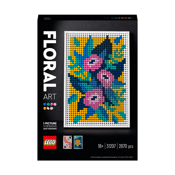 LEGO® Art Floral Art Building Kit 31207