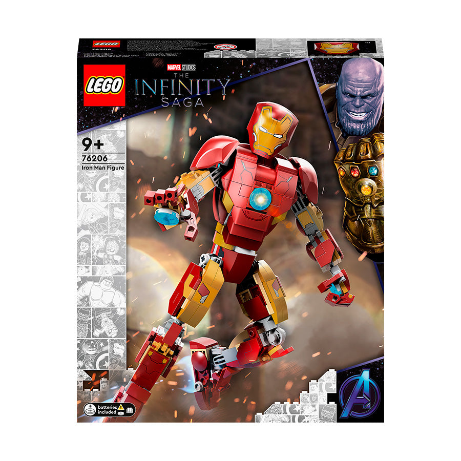 LEGO Marvel Iron Man Figure Building Kit 76206 Importatoy