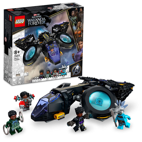 LEGO® Marvel Shuri's Sunbird Building Kit 76211