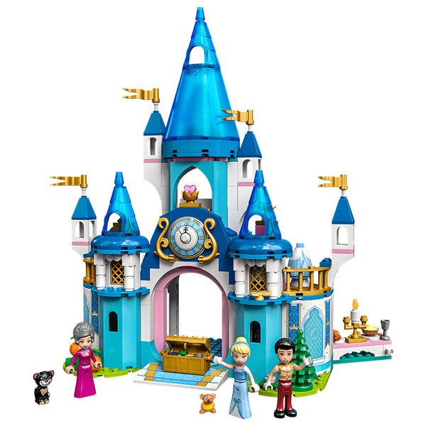 LEGO® | Disney Princess™ Cinderella and Prince Charming’s Castle Building Kit 43206