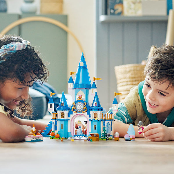 LEGO® | Disney Princess™ Cinderella and Prince Charming’s Castle Building Kit 43206