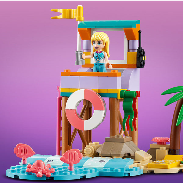 LEGO® Friends Surfer Beach Fun Building Kit 41710