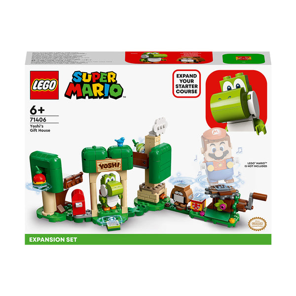 LEGO® Super Mario™ Yoshi’s Gift House Expansion Set Building Kit 71406