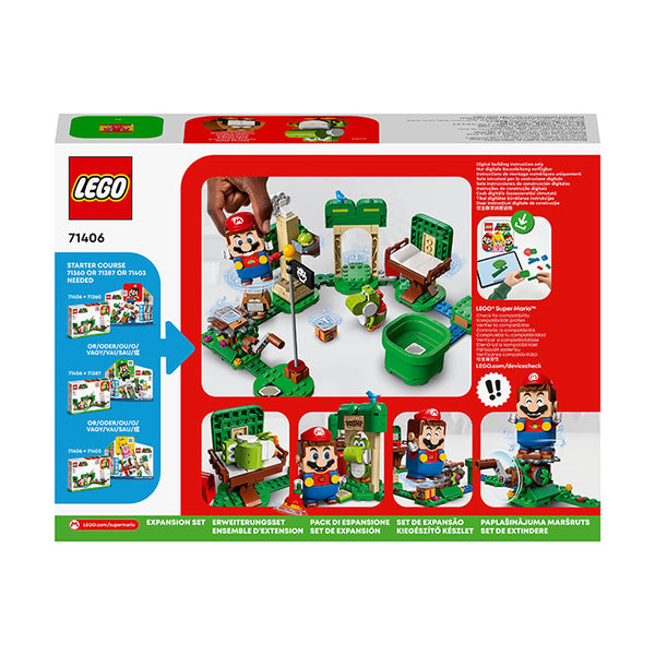 LEGO® Super Mario™ Yoshi’s Gift House Expansion Set Building Kit 71406