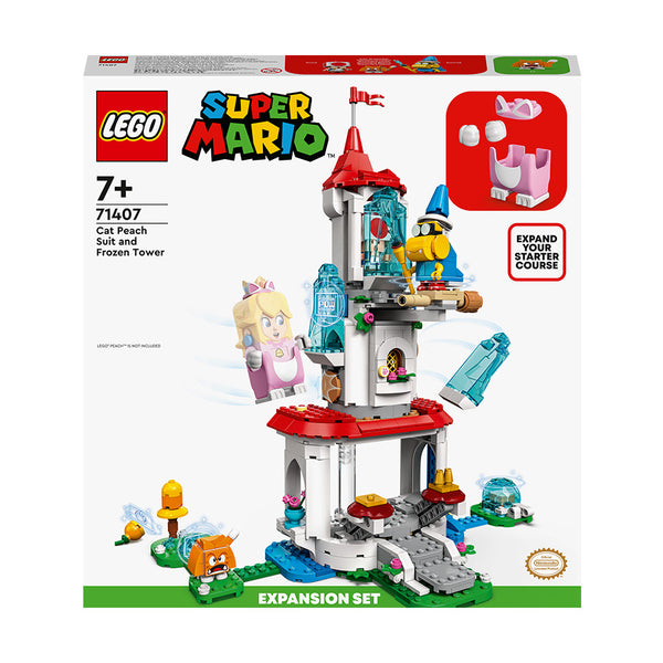 LEGO® Super Mario™ Cat Peach Suit and Frozen Tower Expansion Set 71407