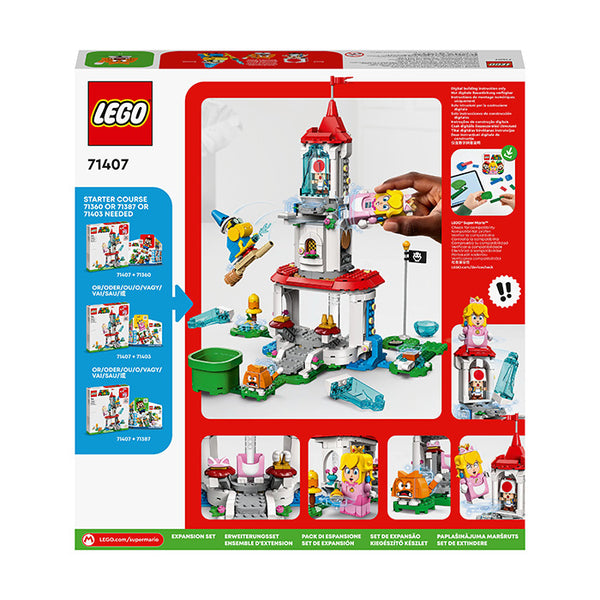 LEGO® Super Mario™ Cat Peach Suit and Frozen Tower Expansion Set 71407