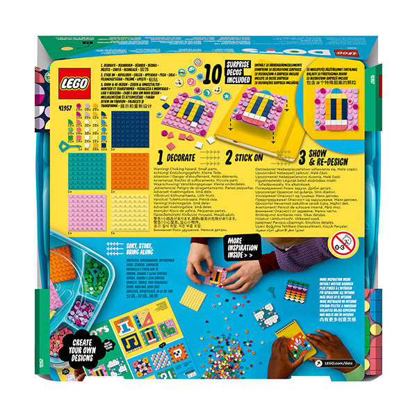 LEGO® DOTS Adhesive Patches Mega Pack DIY Craft Kit 41957