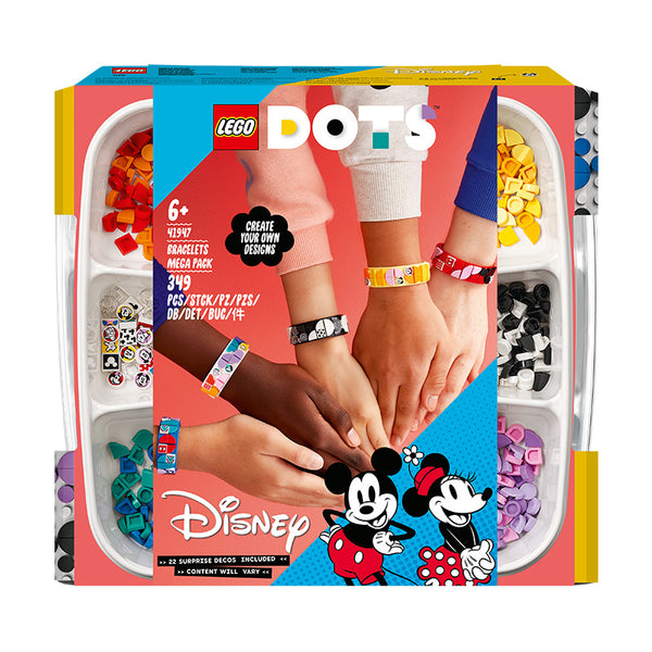 LEGO® DOTS ǀ Disney Mickey & Friends Bracelets Mega Pack DIY Kit 41947