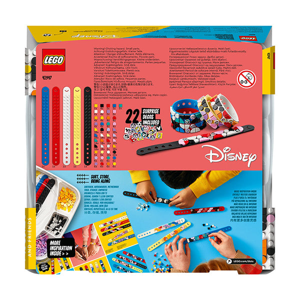 LEGO® DOTS ǀ Disney Mickey & Friends Bracelets Mega Pack DIY Kit 41947