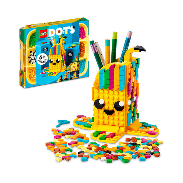 LEGO® DOTS Cute Banana Pen Holder DIY Craft Decoration Kit 41948